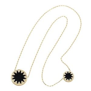 House of Harlow Double Sunburst Necklace